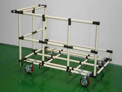 低成本自動化精益管標準構建對應的接頭標準構件--一代復合精益管接頭配件